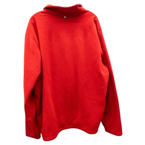 Polo Ralph Lauren Performance 1/4 Zip Pullover Fleece Red Men’s  XXL 2XL - Picture 3 of 5